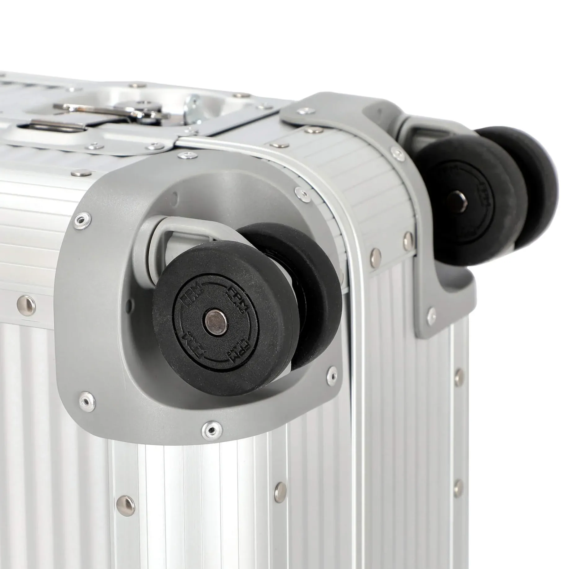 Milano Bank S aluminum Spinner 55 M - 4-Rollen-Kabinentrolley 53 cm (moonlight silver)