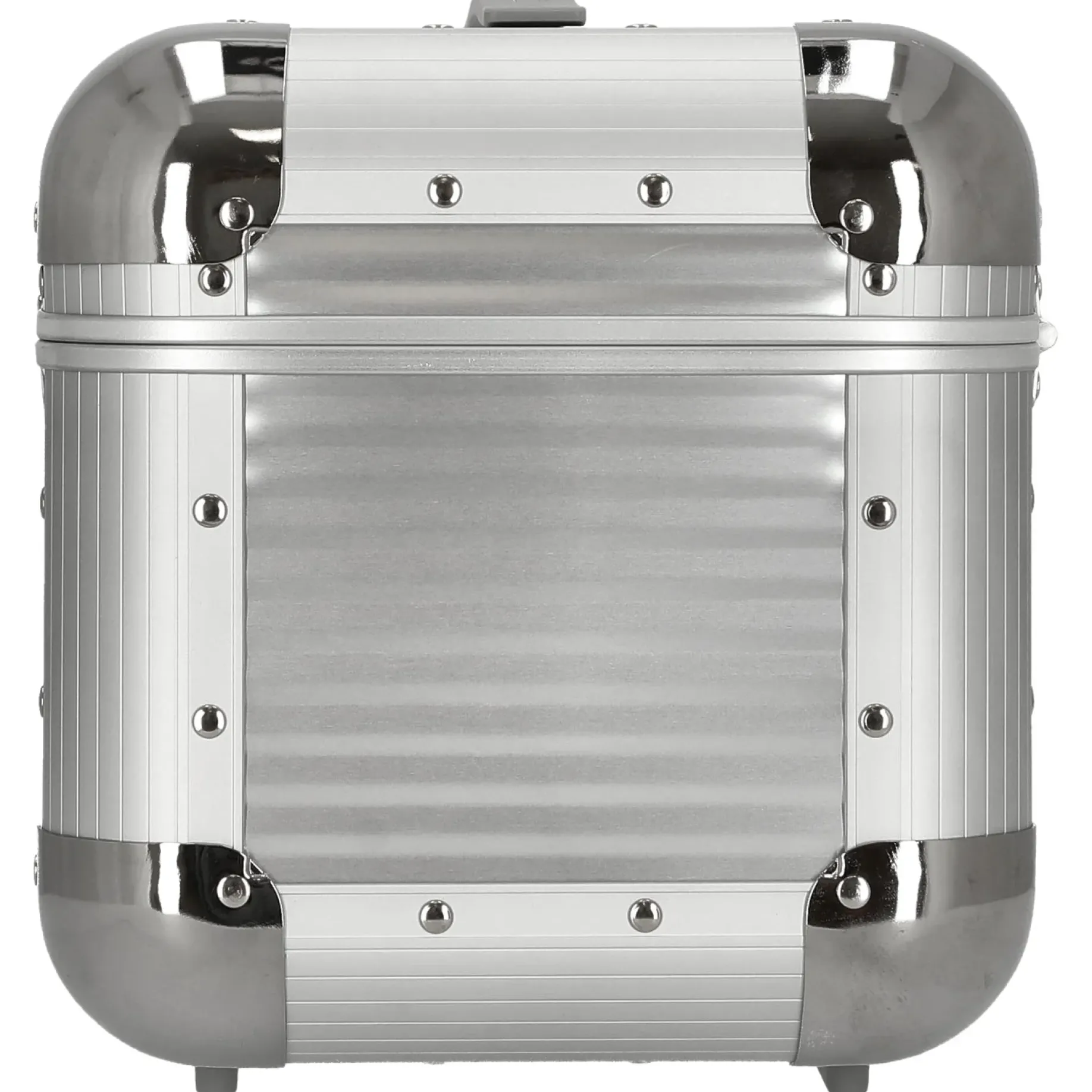 Milano Bank S aluminum Vanity Case - Beauty Case 33 cm (moonlight silver)