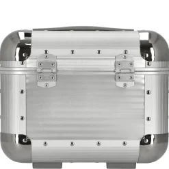 Milano Bank S aluminum Vanity Case - Beauty Case 33 cm (moonlight silver)