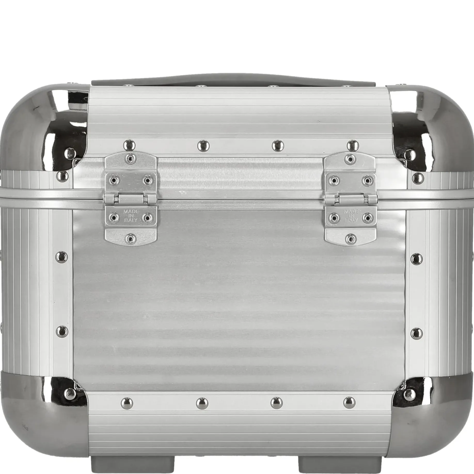 Milano Bank S aluminum Vanity Case - Beauty Case 33 cm (moonlight silver)