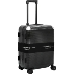 Milano Bank Zip Deluxe Spinner 55 M - 4-Rollen-Kabinentrolley 55 M cm (eclipse black)