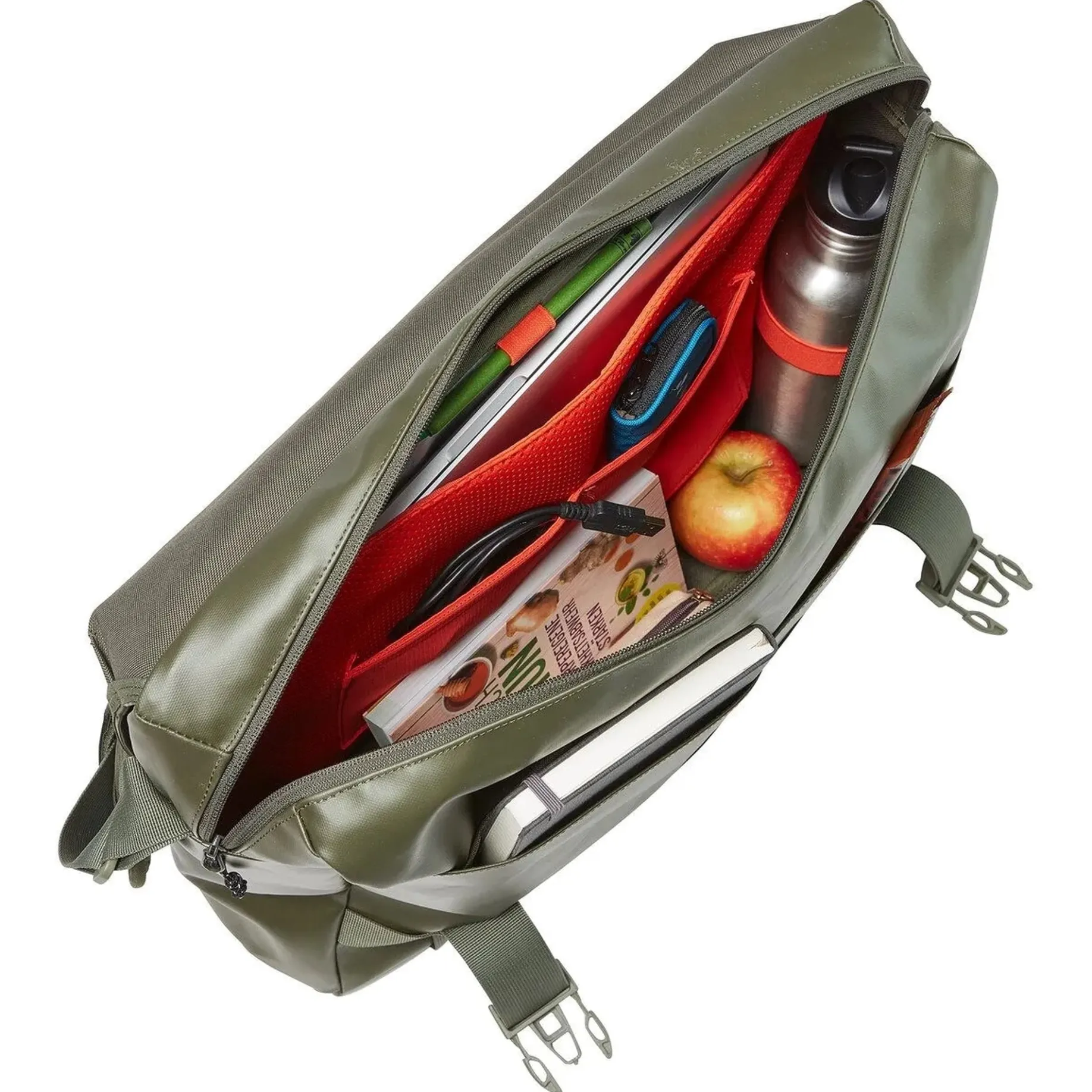 Mineo Messenger 22 - Umhängetasche 15.6" 45 cm (khaki)