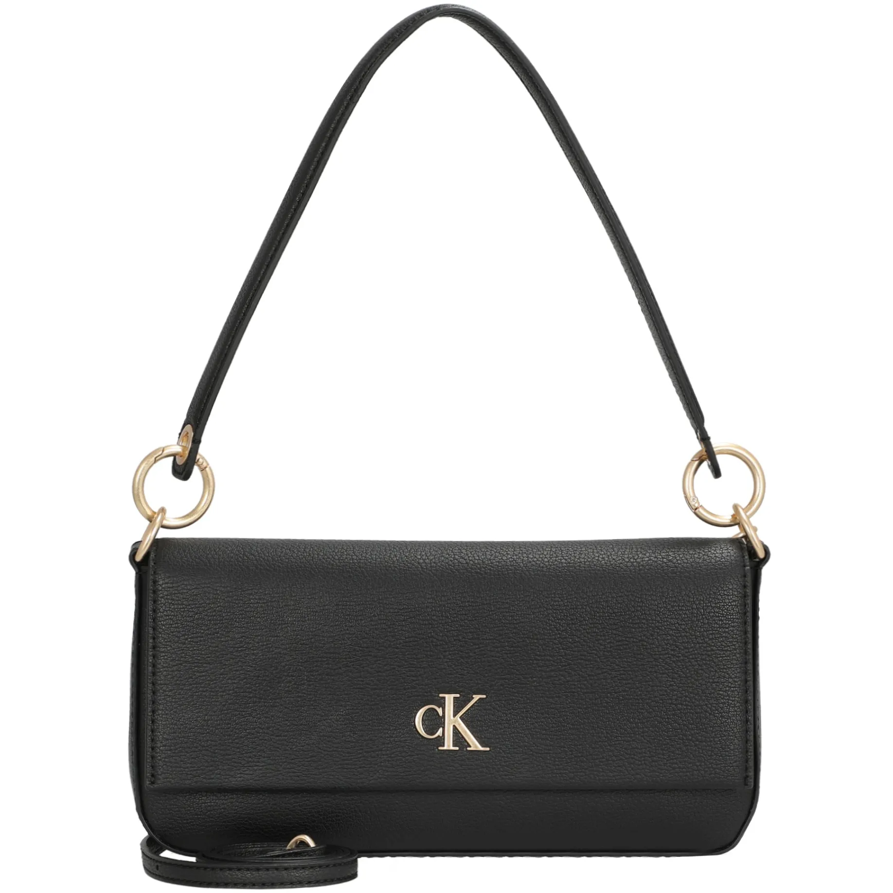Minimal Monogram - Schultertasche 25 cm (schwarz)