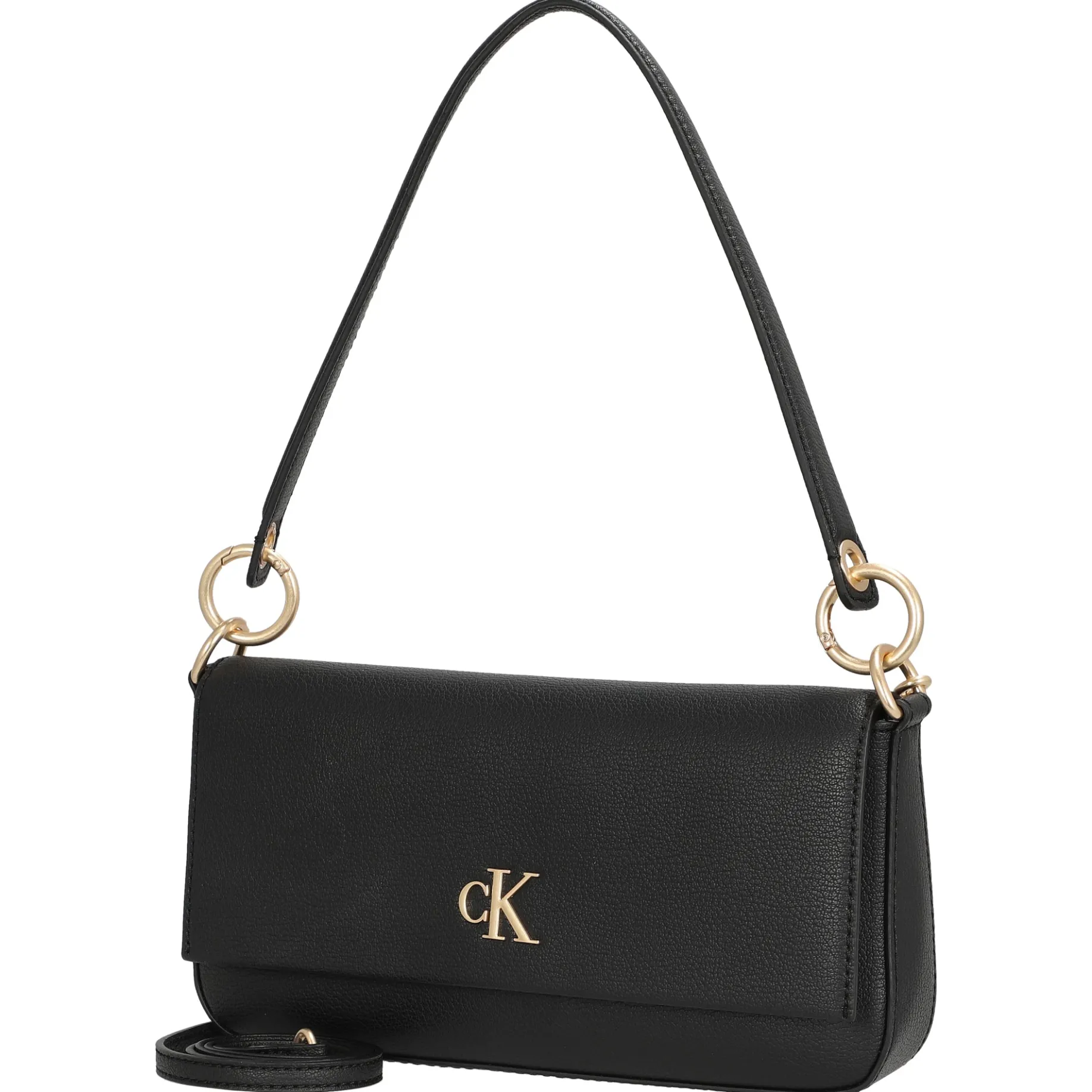 Minimal Monogram - Schultertasche 25 cm (schwarz)