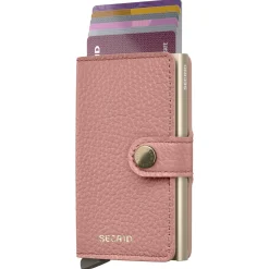 Miniwallet Pebble - Geldbörse 6cc 10.2 cm RFID (rose)