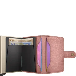 Miniwallet Pebble - Geldbörse 6cc 10.2 cm RFID (rose)
