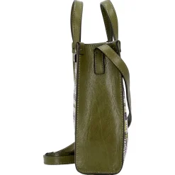Mirra Wow - Shopper 21 cm (verde/lilla/black)