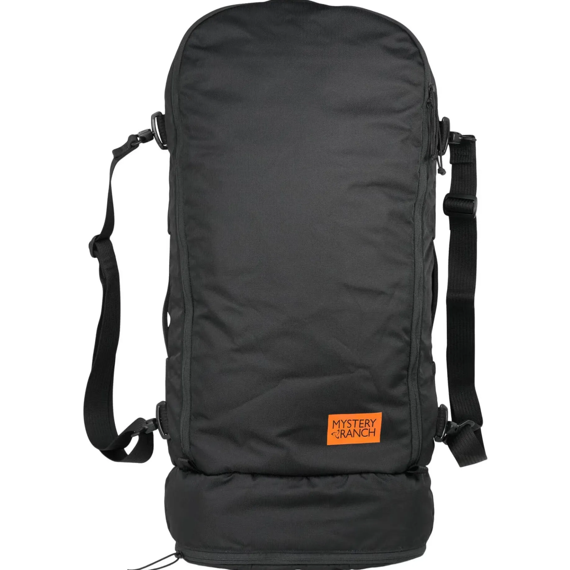 Mission Stuffel 60 - faltbare Reisetasche/Reiserucksack (black)