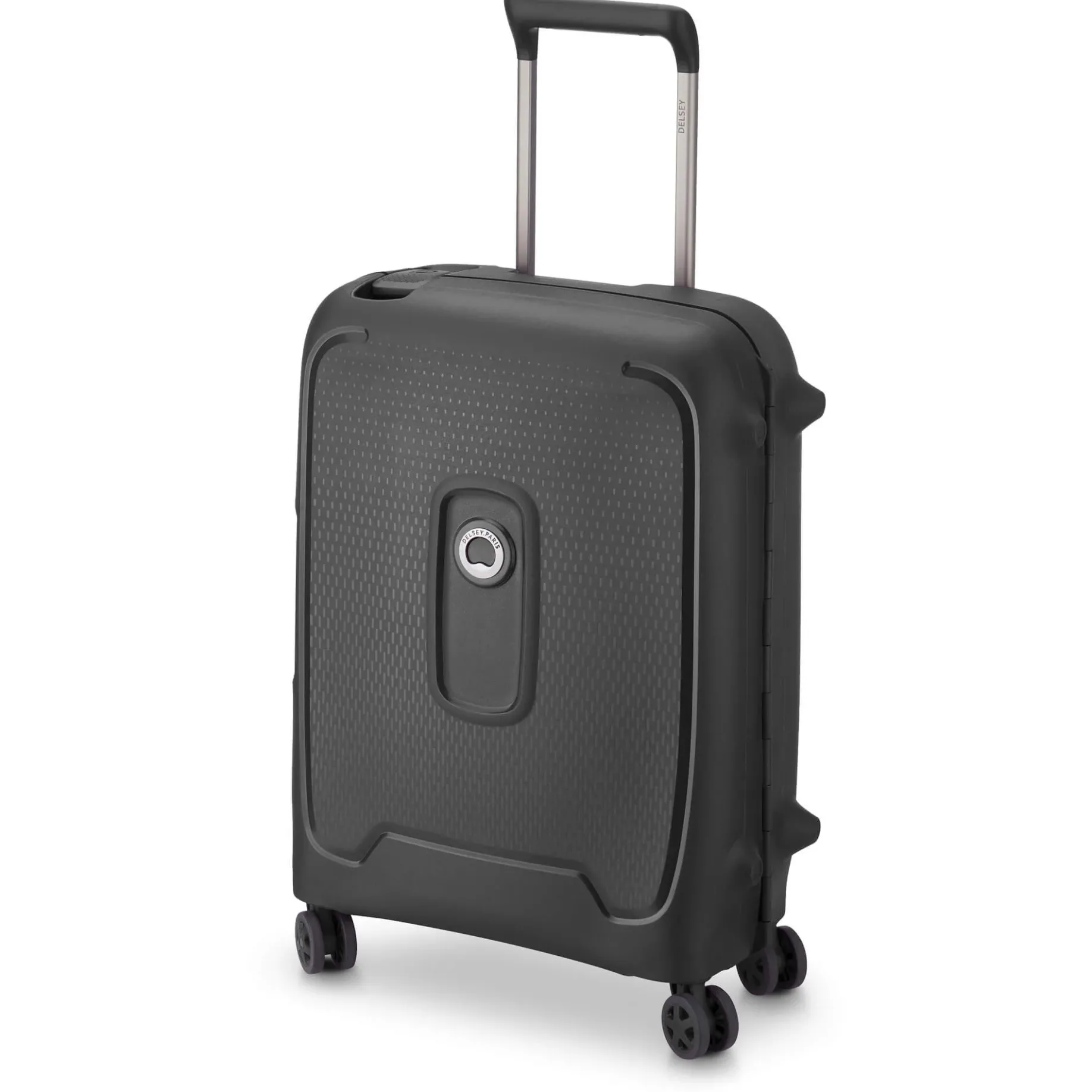 Moncey Slim Line - 4-Rollen-Kabinentrolley 55 cm (schwarz)