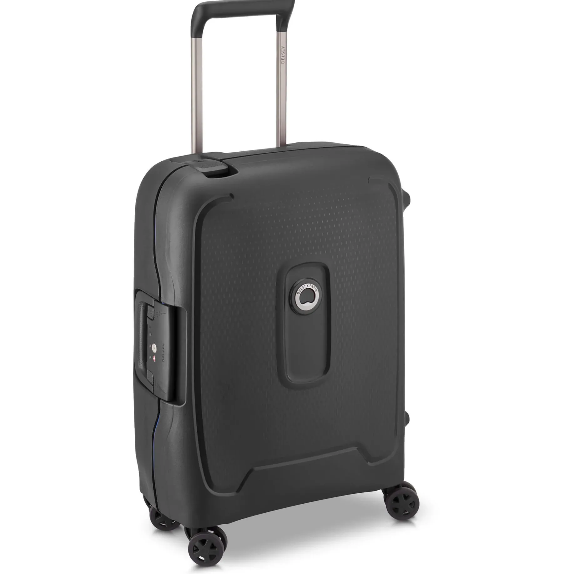 Moncey Slim Line - 4-Rollen-Kabinentrolley 55 cm (schwarz)