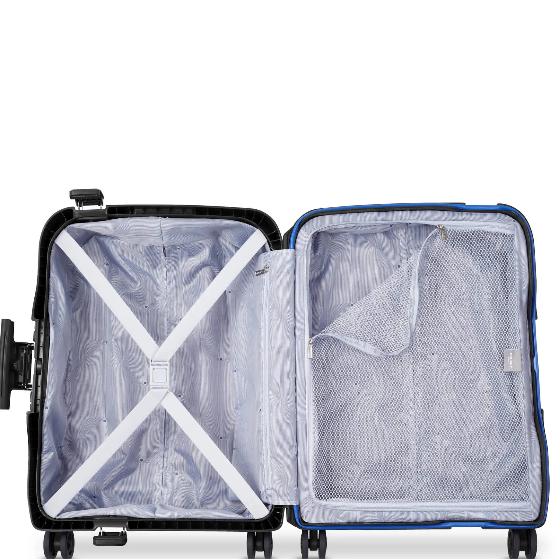 Moncey Slim Line - 4-Rollen-Kabinentrolley 55 cm (schwarz)