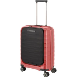 Mooby - 4-Rollen-Kabinentrolley mit Vortasche S 55 cm (rot)