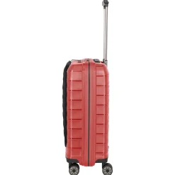 Mooby - 4-Rollen-Kabinentrolley mit Vortasche S 55 cm (rot)