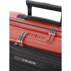 Mooby - 4-Rollen-Kabinentrolley mit Vortasche S 55 cm (rot)