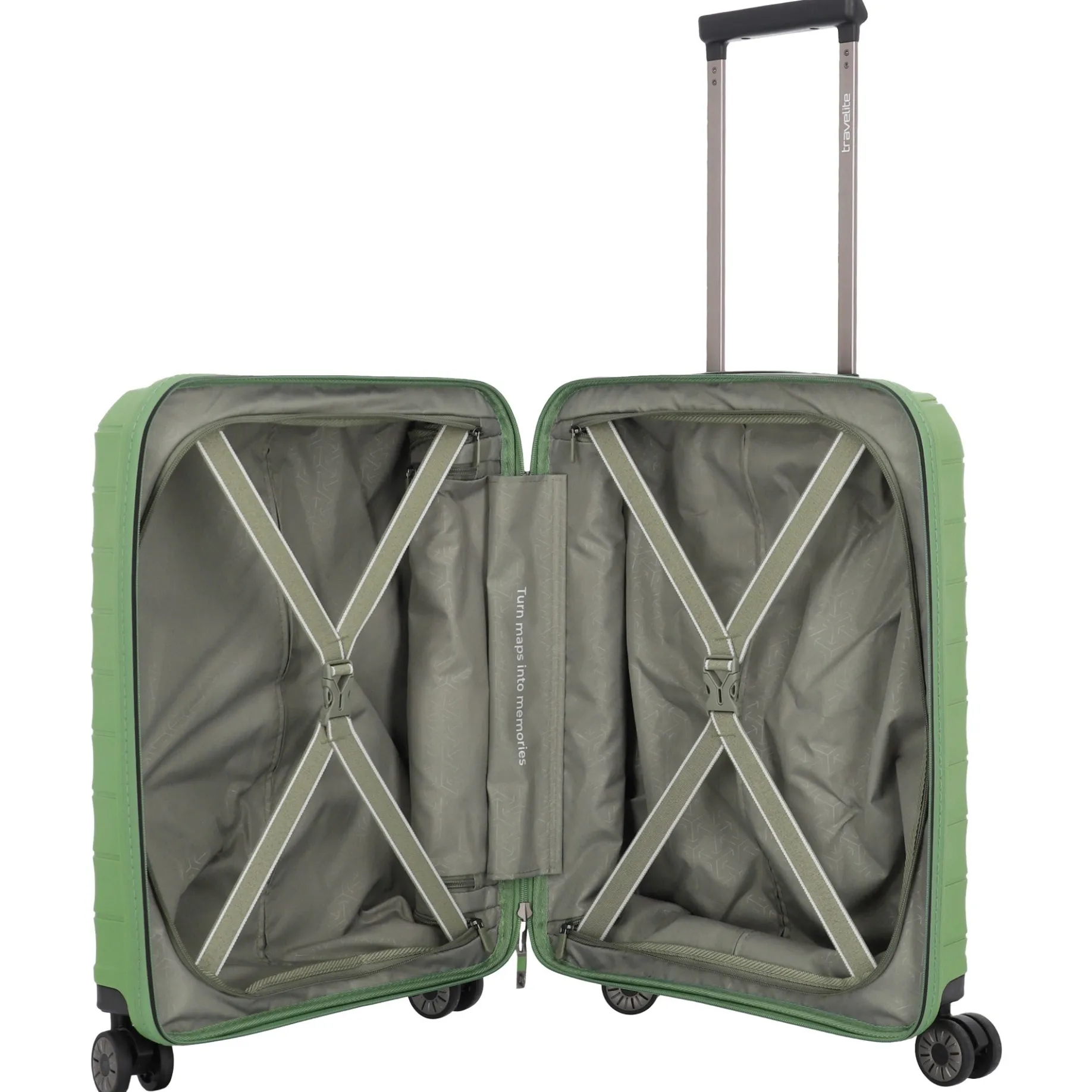 Mooby - 4-Rollen-Kabinentrolley S 55 cm (grün)
