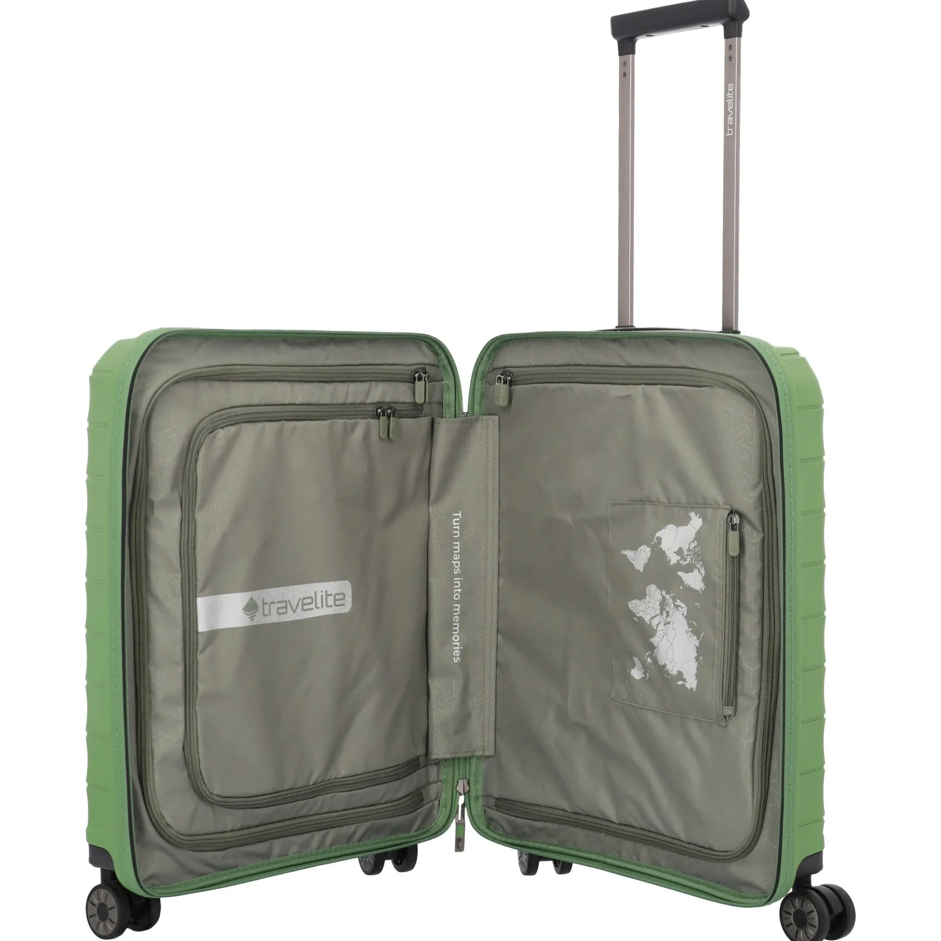 Mooby - 4-Rollen-Kabinentrolley S 55 cm (grün)