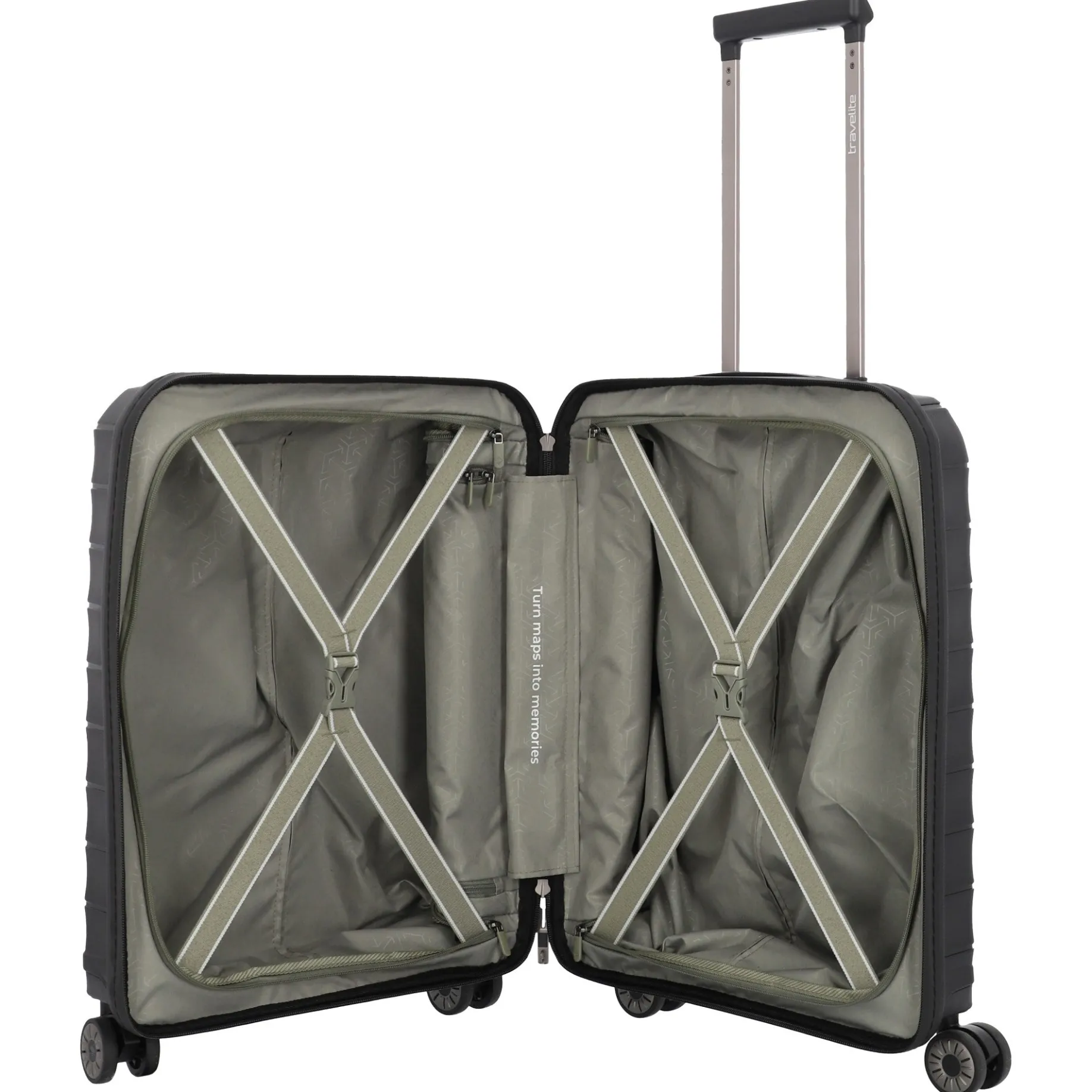 Mooby - 4-Rollen-Kabinentrolley S 55 cm (black)