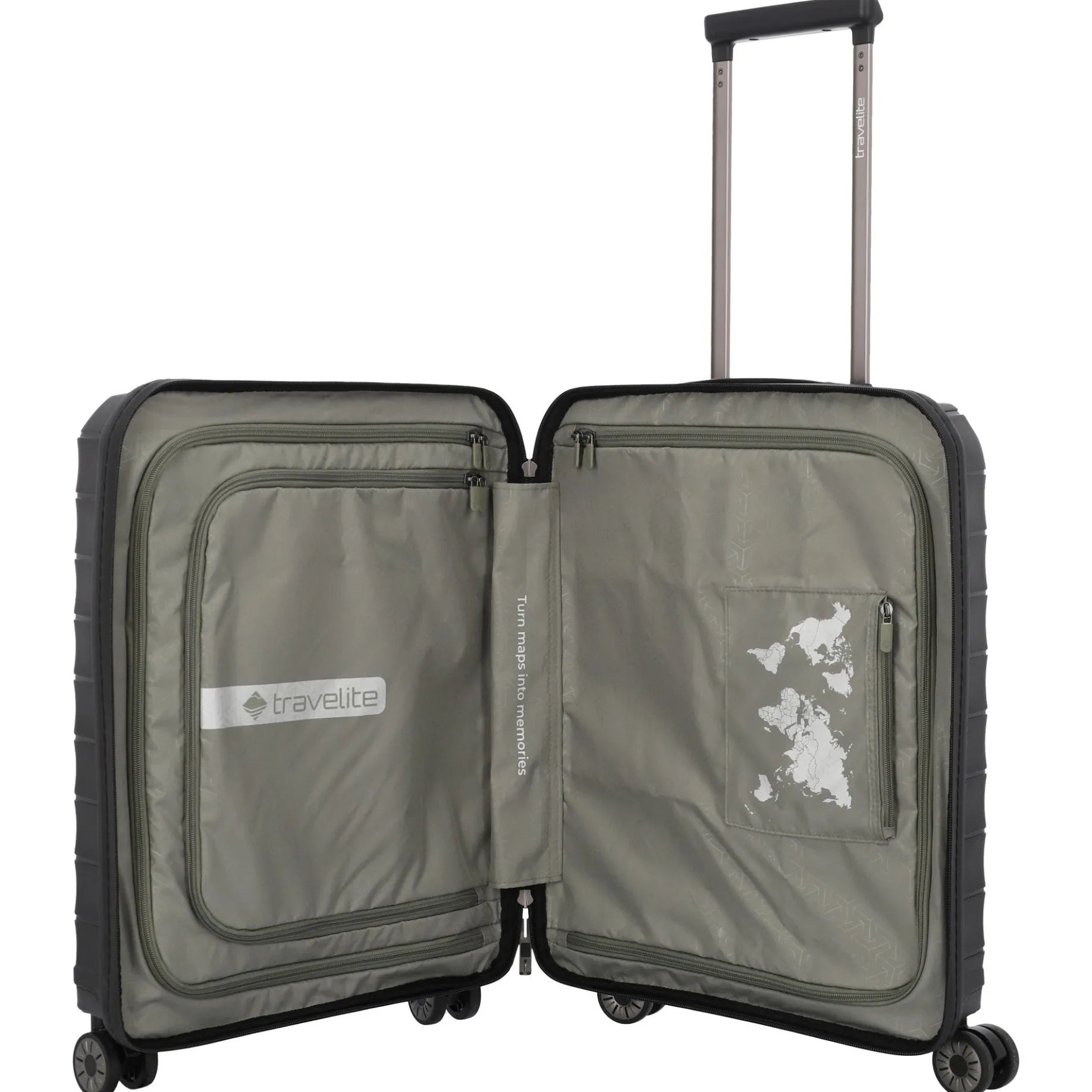Mooby - 4-Rollen-Kabinentrolley S 55 cm (black)