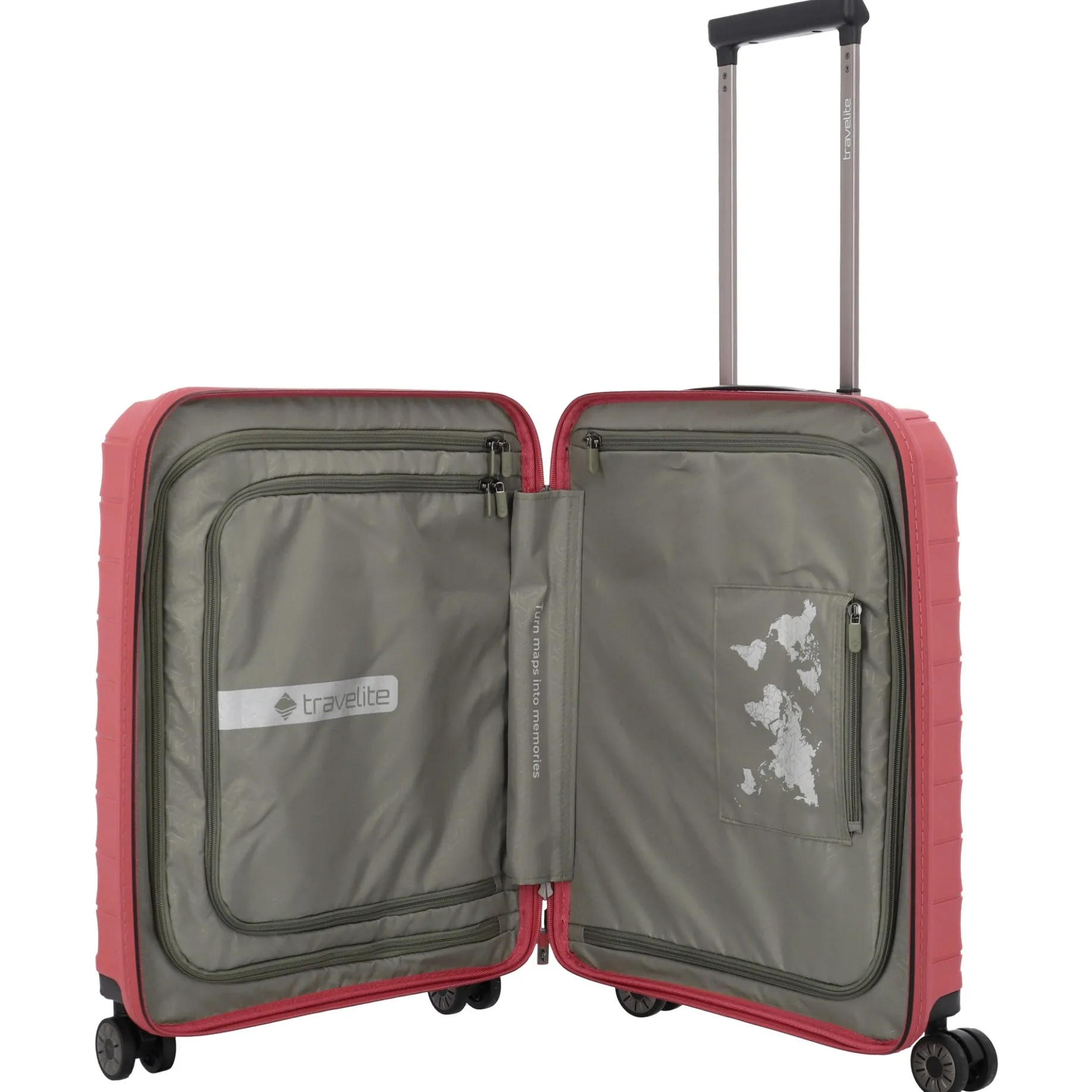 Mooby - 4-Rollen-Kabinentrolley S 55 cm (rot)