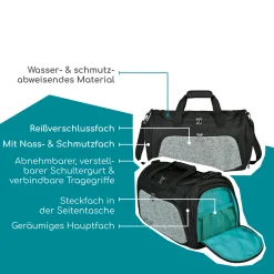 MOVE - Sporttasche 43.5 cm (Wool the World)