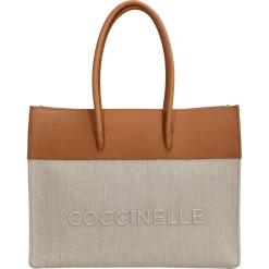 Myrtha Canvas - Umhängetasche 27 cm (natural/cuir)