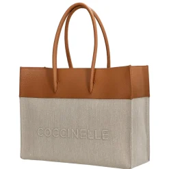 Myrtha Canvas - Umhängetasche 27 cm (natural/cuir)