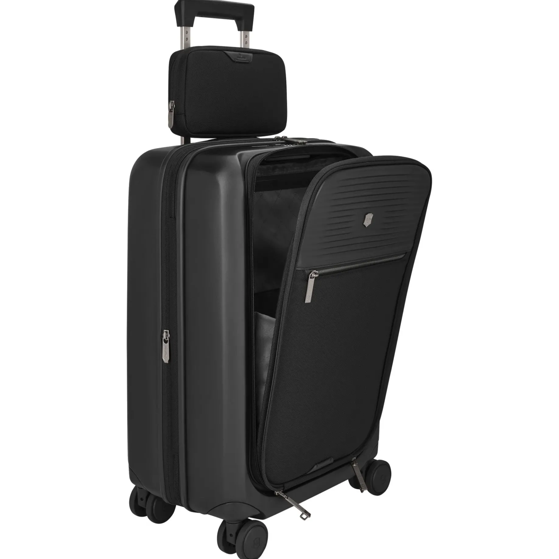 Mythic Global Carry On - 4-Rollen-Kabinentrolley 55 cm erw. (black)
