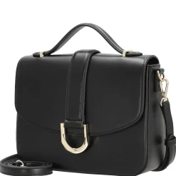 Nellim - Henkeltasche 25.5 cm (black/gold)