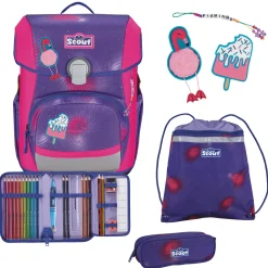 Neo DIN - Schulranzen Set 4tlg. (Summer)