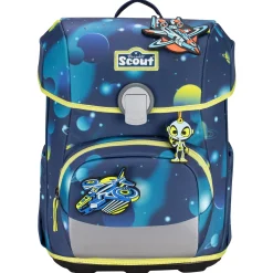Neo Exklusiv LED - Schulranzen Set 4tlg. (Planets)