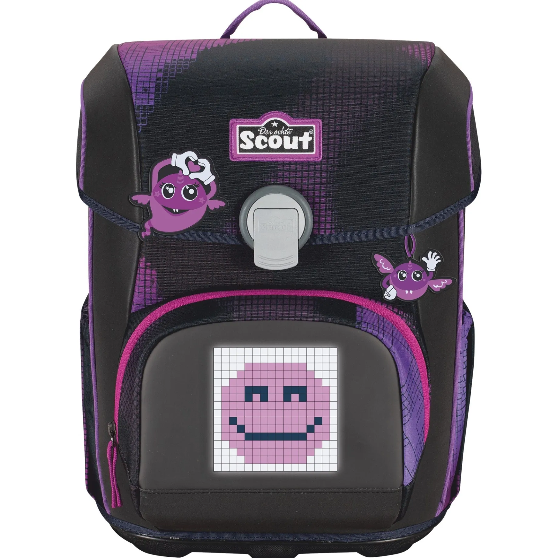 Neo Exklusiv "Movie Star" - Schulranzen Set 5tlg. (Pink Pixel)