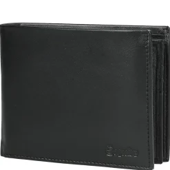 New Silk - Geldbörse 12cc 12 cm (black)