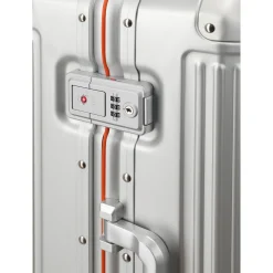 Next 75 Jahre Jubiläums-Edition - 4-Rollen-Kabinentrolley S 55 cm (silber-orange)