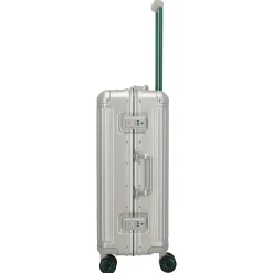 Next 75 Jahre Jubiläums-Edition - 4-Rollen-Trolley M 67 cm (silber-grün)