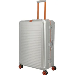 Next 75 Jahre Jubiläums-Edition - 4-Rollen-Trolley L 77 cm (silber-orange)