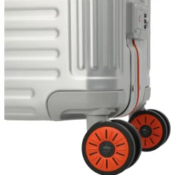 Next 75 Jahre Jubiläums-Edition - 4-Rollen-Trolley M 67 cm (silber-orange)