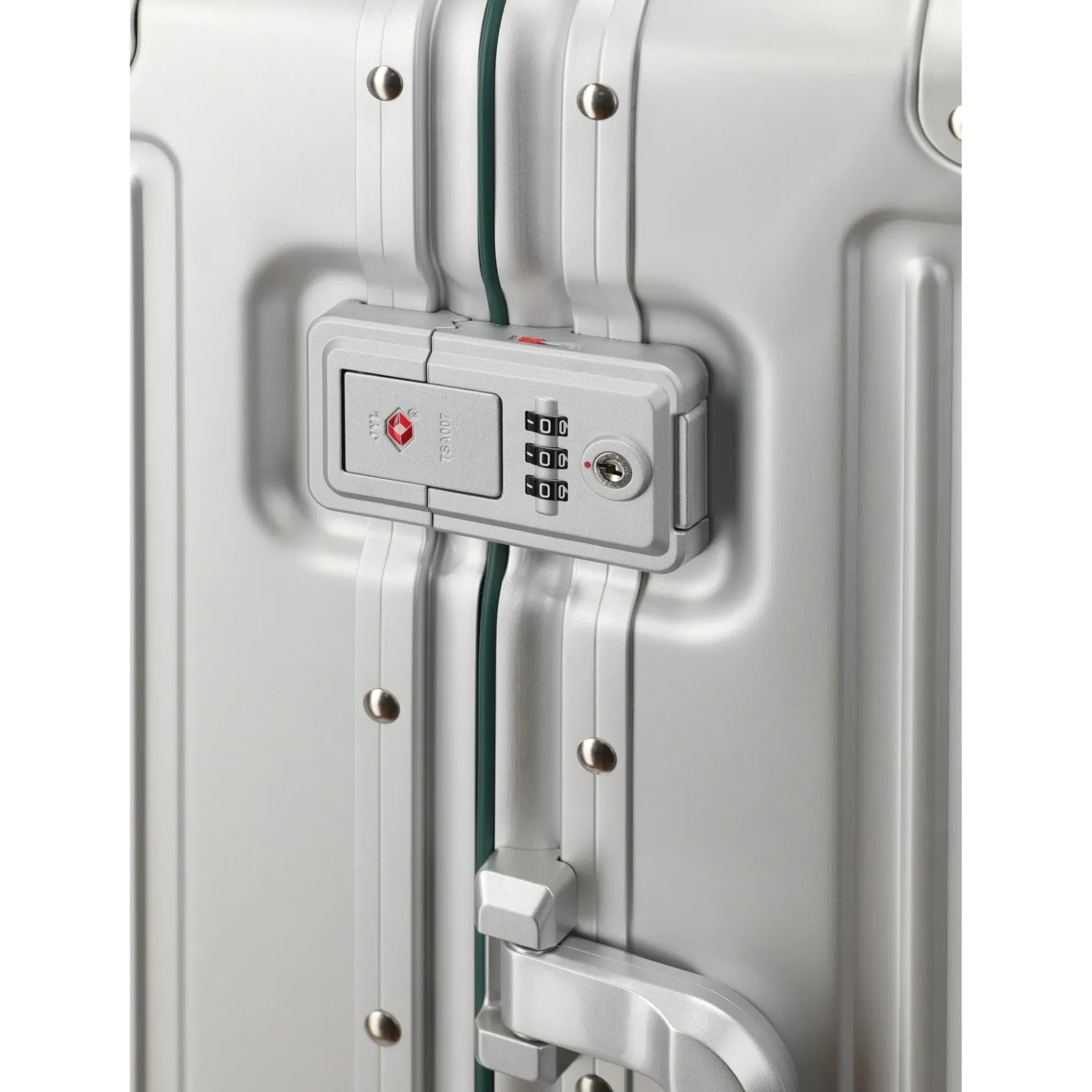 Next 75 Jahre Jubiläums-Edition - 4-Rollen-Trolley L 77 cm (silber-grün)