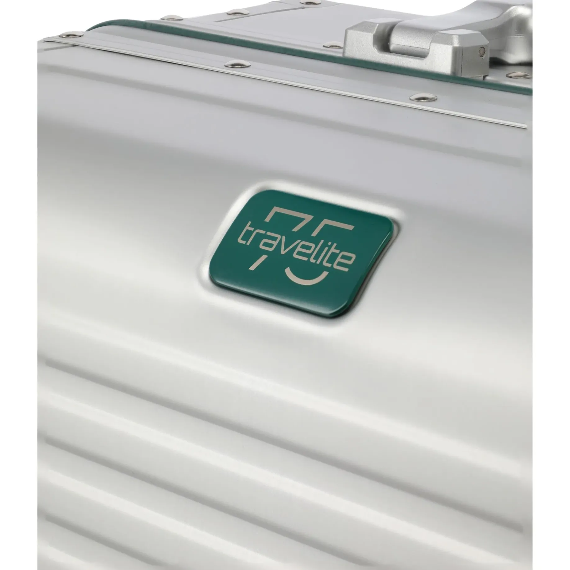 Next 75 Jahre Jubiläums-Edition - 4-Rollen-Trolley L 77 cm (silber-grün)