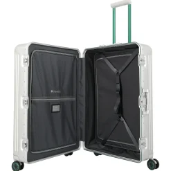 Next 75 Jahre Jubiläums-Edition - 4-Rollen-Trolley L 77 cm (silber-grün)