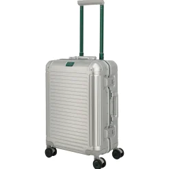 Next 75 Jahre Jubiläums-Edition - 4-Rollen-Kabinentrolley S 55 cm (silber-grün)
