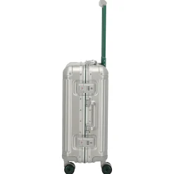 Next 75 Jahre Jubiläums-Edition - 4-Rollen-Kabinentrolley S 55 cm (silber-grün)