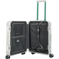 Next 75 Jahre Jubiläums-Edition - 4-Rollen-Kabinentrolley S 55 cm (silber-grün)