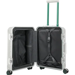 Next 75 Jahre Jubiläums-Edition - 4-Rollen-Kabinentrolley S 55 cm (silber-grün)