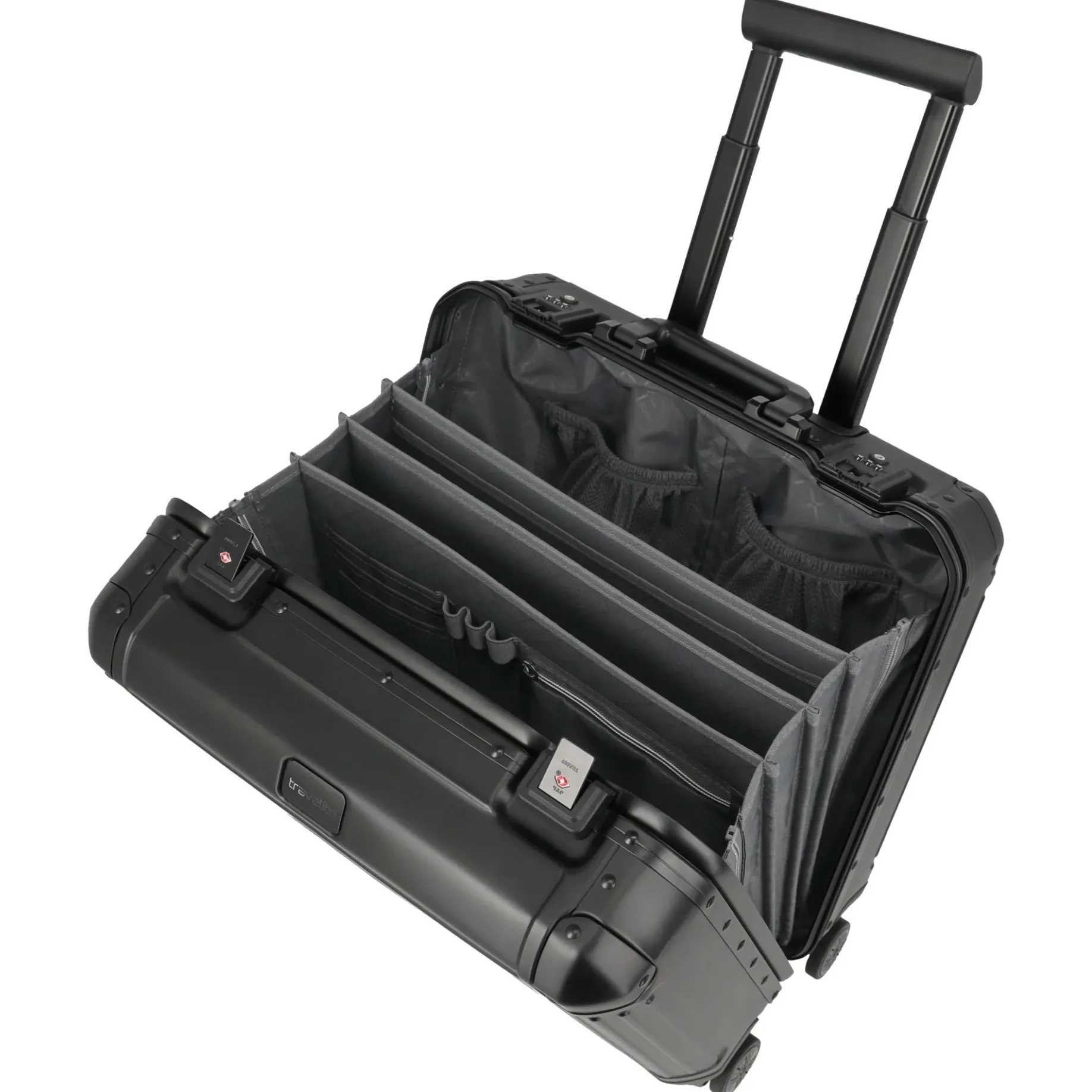 Next - 4-Rollen-Businesstrolley 45 cm (schwarz)