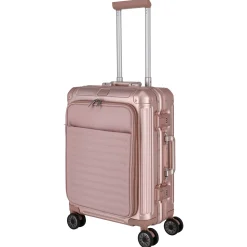 Next - 4-Rollen-Kabinentrolley mit Vortasche S 55 cm (rose)