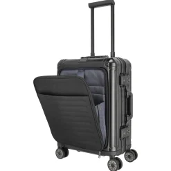 Next - 4-Rollen-Kabinentrolley mit Vortasche S 55 cm (black)