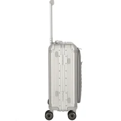 Next - 4-Rollen-Kabinentrolley mit Vortasche S 55 cm (silber)