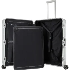 Next - 4-Rollen-Trolley L 77 cm (silber)