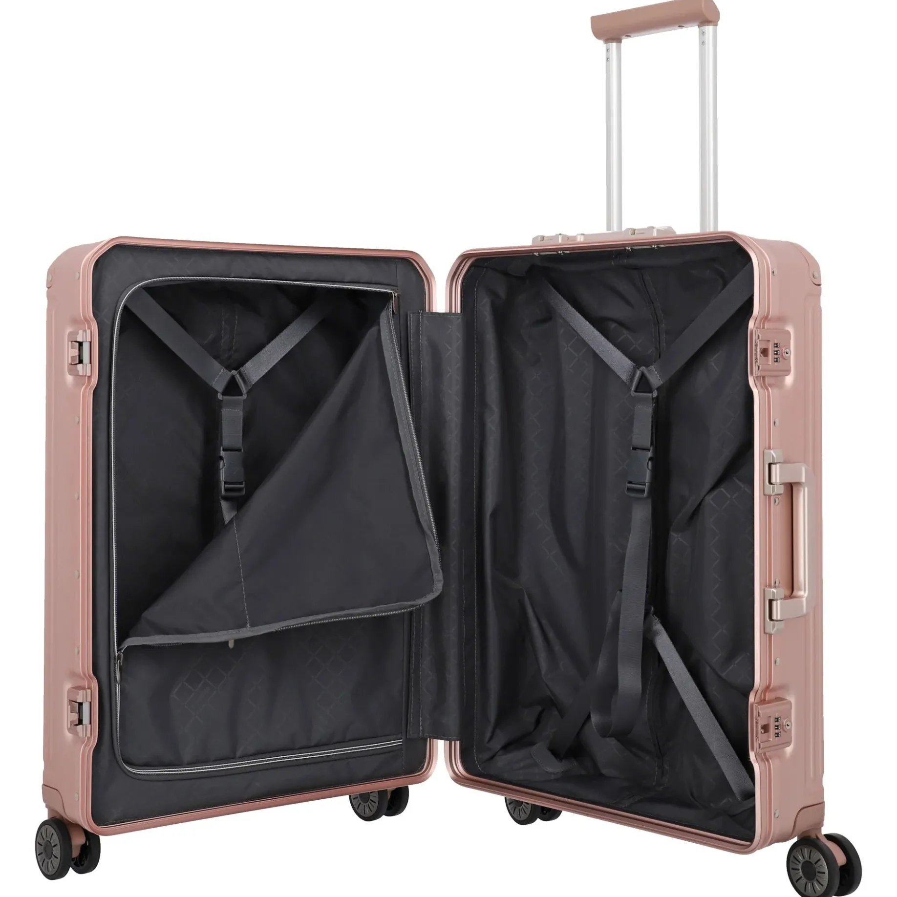 Next - 4-Rollen-Trolley M 67 cm (rose)