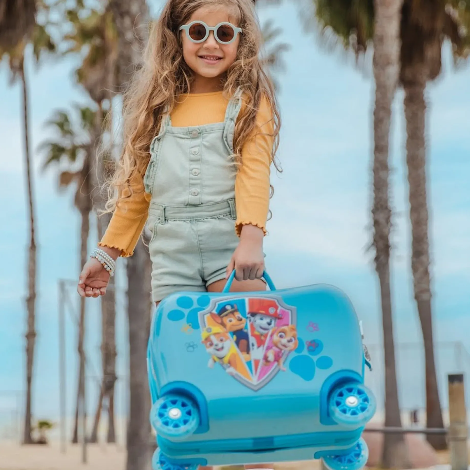 Nickelodeon Paw Patrol Ride-On - 4-Rollen-Kinderkoffer 40.5 cm (paw patrol)